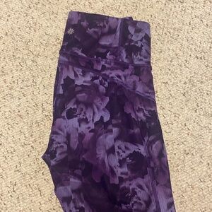 NWT Purple textured Rainer Tights - Medium.